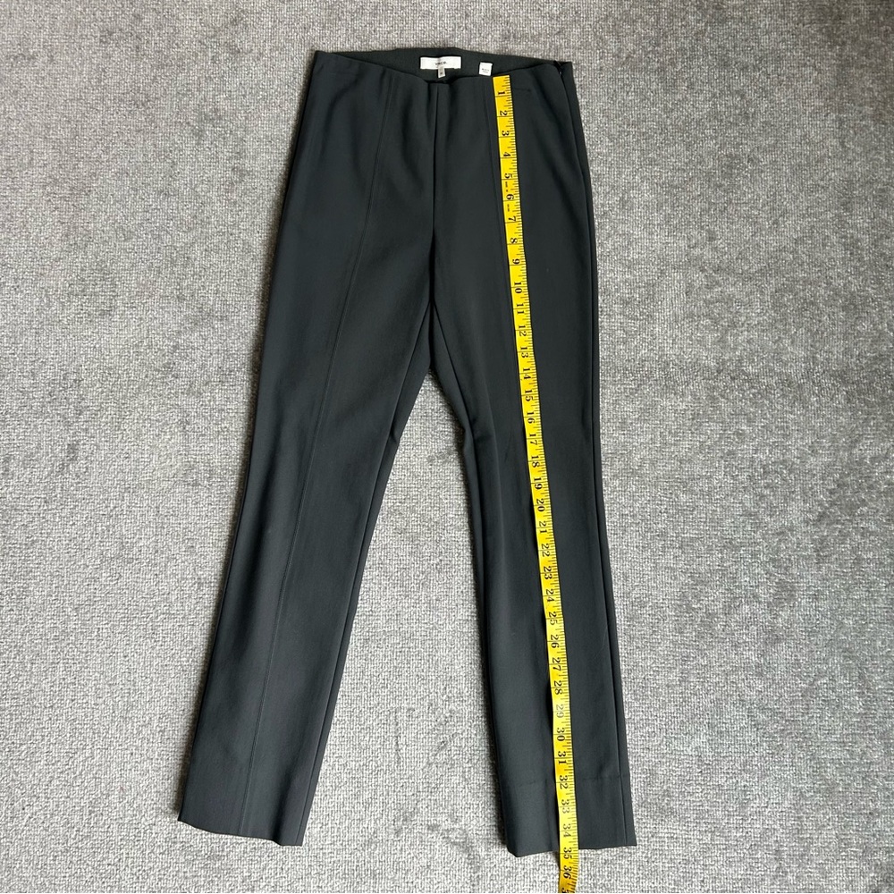 NWOT Vince Bobbi High-Rise Stitch-Seam Ponte Dark Grey Legging Pants, Size XS - Picture 15 of 16